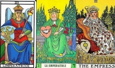la emperatriz tarot arcano mayor