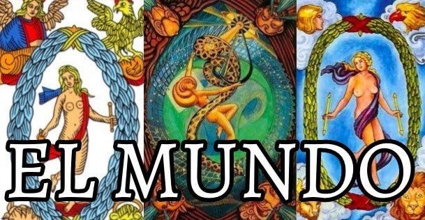 El Mundo tarot. Significados