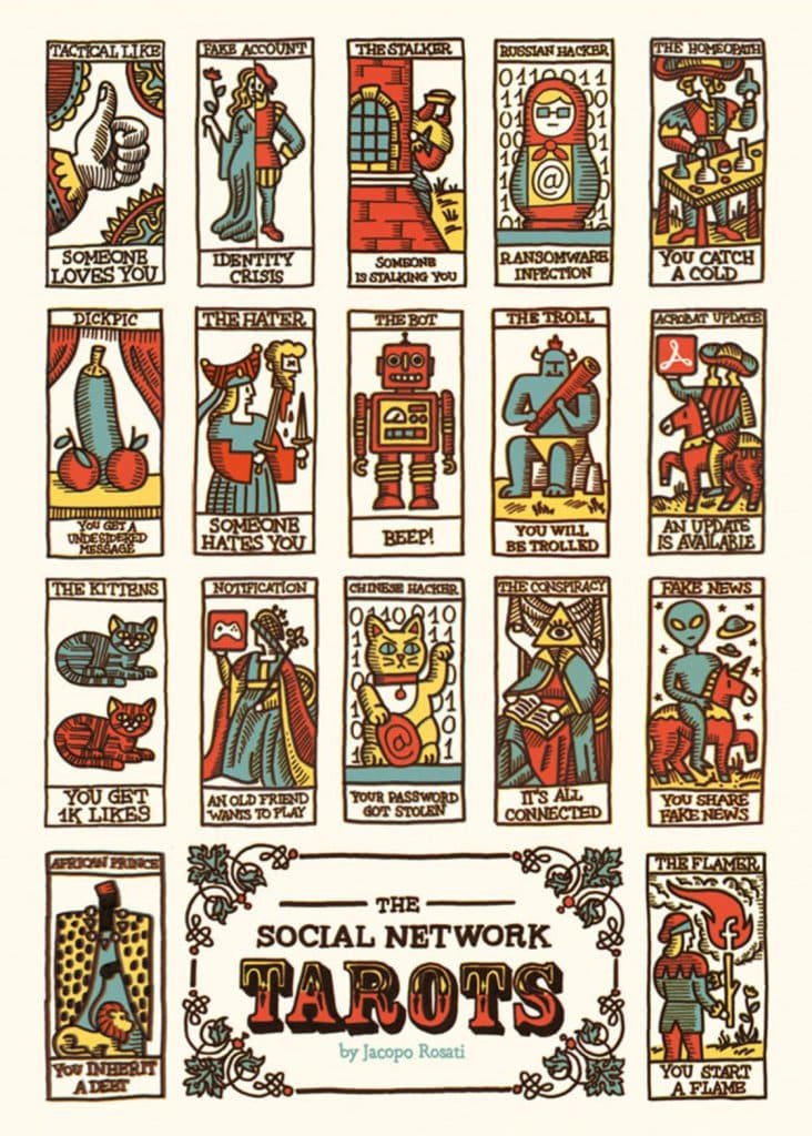 tarot de las redes sociales
